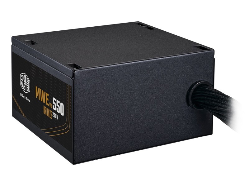 Cooler Master MWE Bronze 550 V3 230V power supply unit 550 W 24-pin ATX ATX Black Cooler Master MWE Bronze 550 V3 230V power supply unit 550 W 24-pin ATX ATX Black