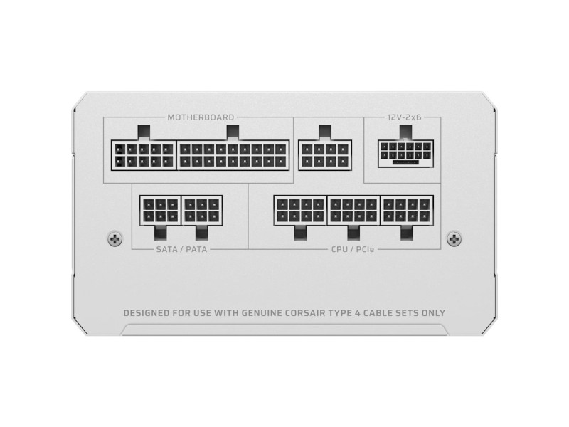 Corsair RMe Series RM1000e power supply unit 1000 W 24-pin ATX ATX White
