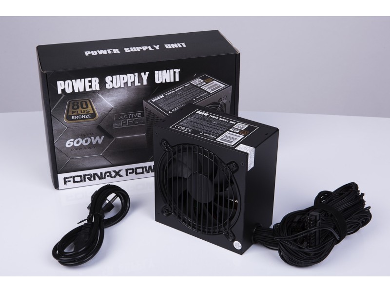 Gembird CCC-PSU80P-BBP-600 power supply unit 600 W 24-pin ATX ATX Black