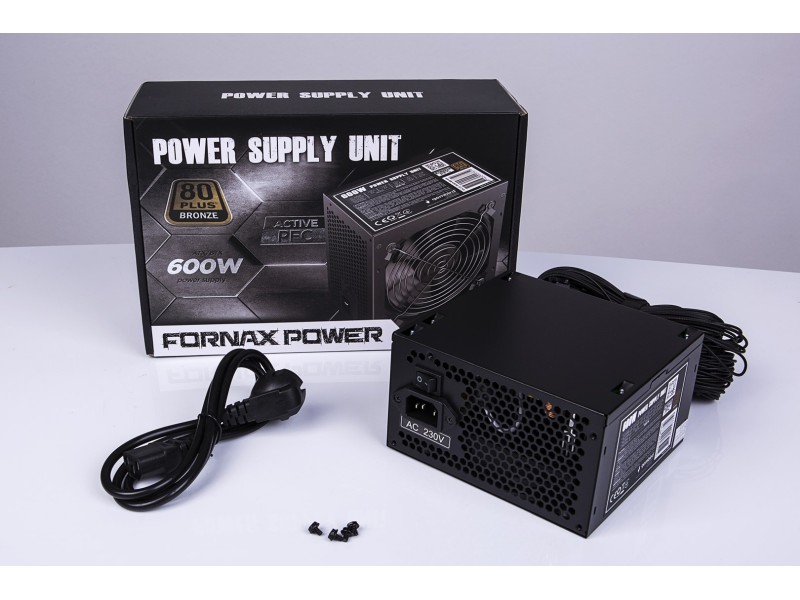 Gembird CCC-PSU80P-BBP-600 power supply unit 600 W 24-pin ATX ATX Black