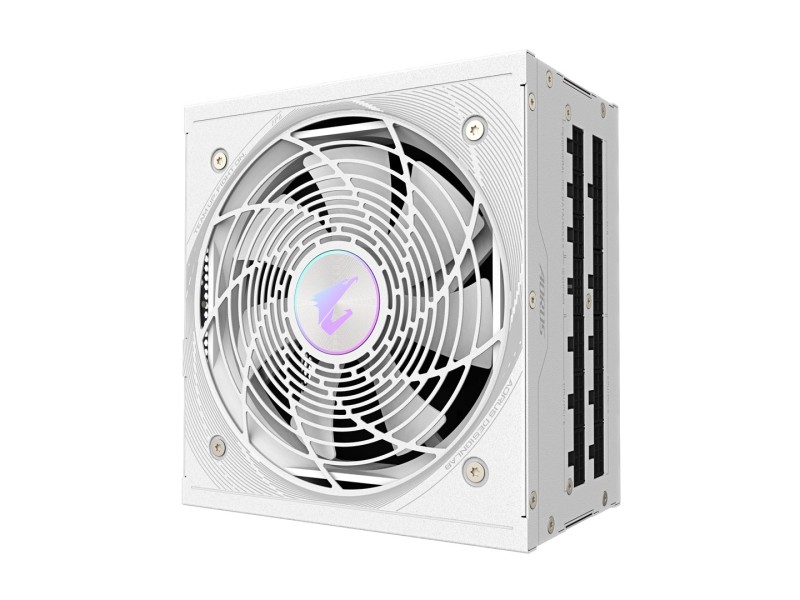 GIGABYTE AORUS ELITE P850W ICE Power Supply - PCIe 5.0, 80 PLUS Platinum, Fully Modular Design, 120mm Fan, ATX 3.0 compatible, EU Plug