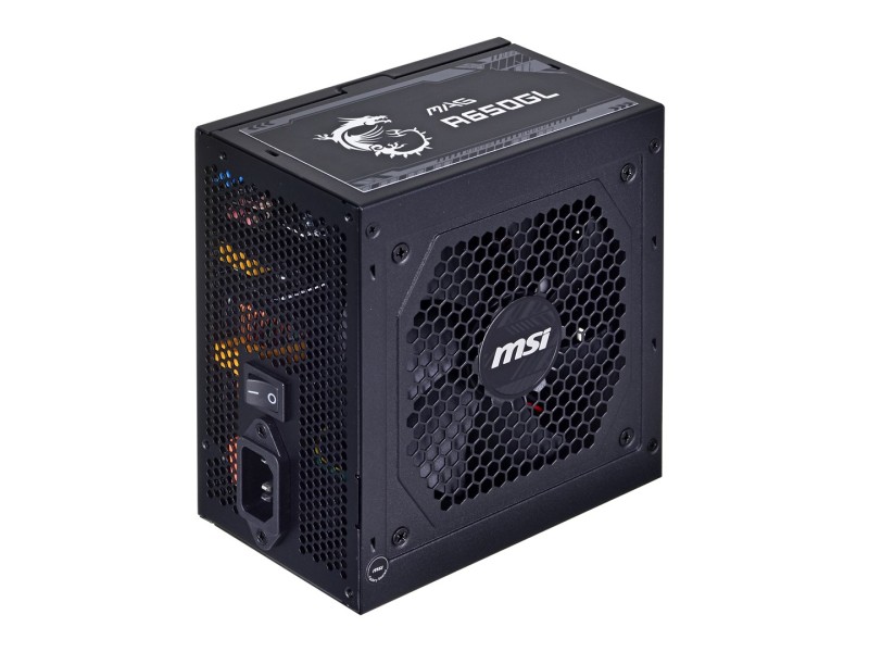 MSI MAG A650GL 650 W 120 mm 80 PLUS Gold power supply