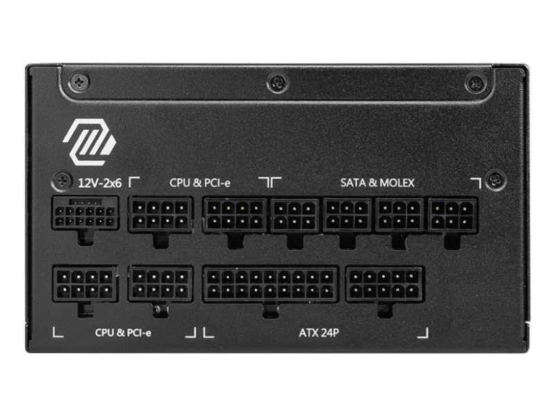 MSI MAG A1000GL PCIE5 II power supply unit 1000 W 24-pin ATX ATX Black