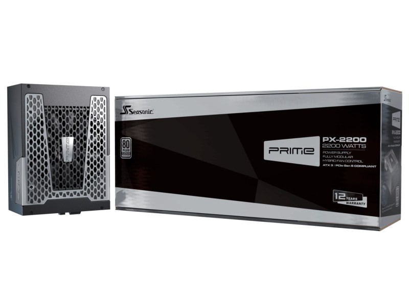 Seasonic Prime PX power supply unit 2200 W 24-pin ATX ATX Black