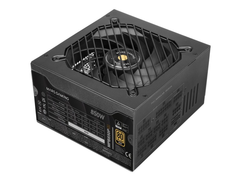Mars Gaming MPB850PSI power supply unit 850 W 24-pin ATX ATX Black