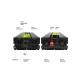 Green Cell Przetwornica napicia PowerInverter LCD 24 V 3000W/60000W Przetwornica samochodowa z wywietlaczem - czysty sinus power adapter/inverter Auto Black