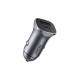 Ugreen USB Type-C / USB 24W Power Delivery Quick Charge car charger, grey (30780) Ugreen USB Type-C / USB 24W Power Delivery Quick Charge car charger, grey (30780)