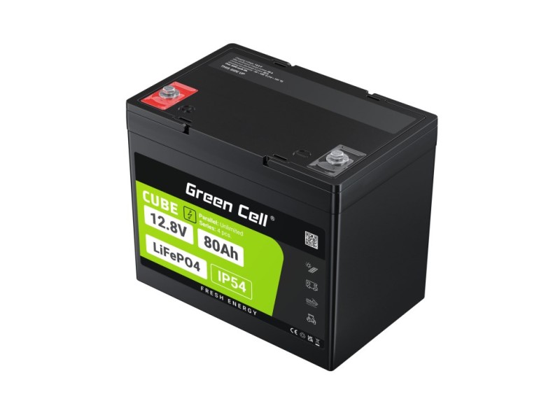 Green Cell LFPGC12V80AH UPS battery Lithium Iron Phosphate (LiFePO4) 12.8 V