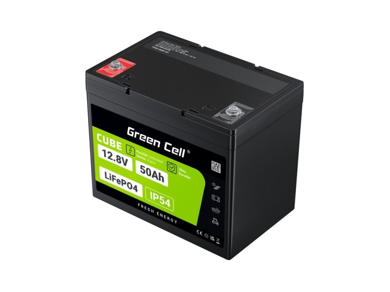 Green Cell LFPGC12V50AH UPS battery Lithium Iron Phosphate (LiFePO4) 12 V 50 Ah