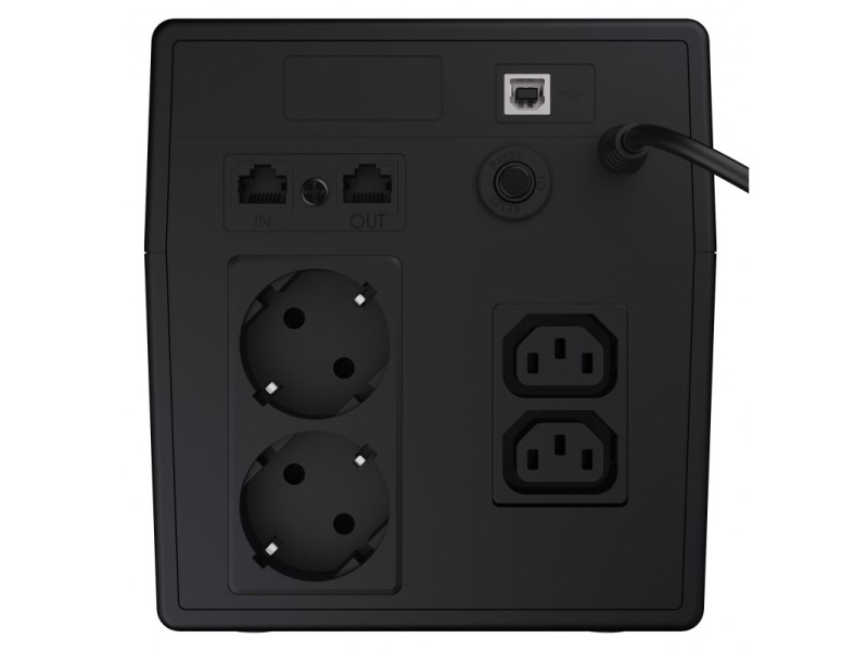 Green Cell UPS08 uninterruptible power supply (UPS) Line-Interactive 1000 VA 700 W 4 AC outlet(s)