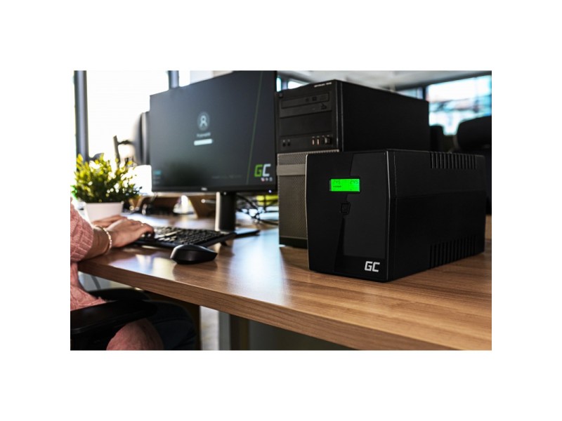 Green Cell UPS08 uninterruptible power supply (UPS) Line-Interactive 1000 VA 700 W 4 AC outlet(s)