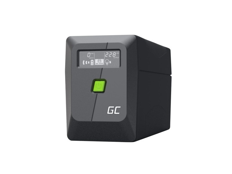 Green Cell uninterruptible power supply (UPS) Line-Interactive 0.85 kVA 480 W 2 AC outlet(s)