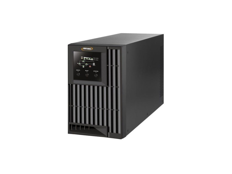 Infosec E4 Value 1000 uninterruptible power supply (UPS) Double-conversion (Online) 1 kVA 3 AC outlet(s) Infosec E4 Value 1000 uninterruptible power supply (UPS) Double-conversion (Online) 1 kVA 3 AC outlet(s)