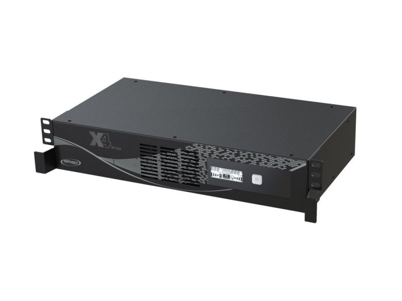 Infosec X4 2000 RM Plus uninterruptible power supply (UPS) Line-Interactive 2 kVA 1200 W 10 AC outlet(s) Infosec X4 2000 RM Plus uninterruptible power supply (UPS) Line-Interactive 2 kVA 1200 W 10 AC outlet(s)