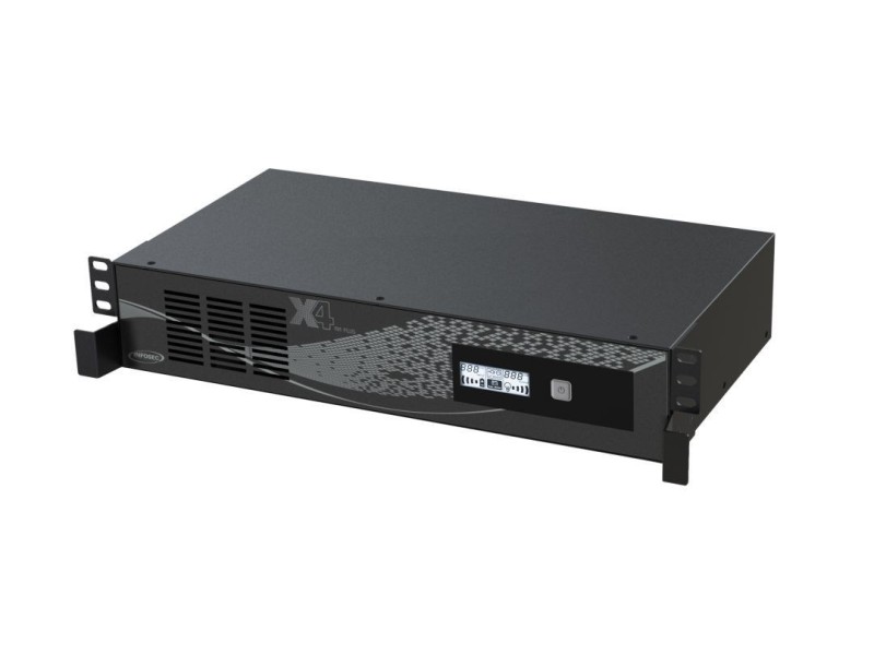 Infosec X4 3000 RM Plus uninterruptible power supply (UPS) Line-Interactive 3 kVA 1800 W 10 AC outlet(s) Infosec X4 3000 RM Plus uninterruptible power supply (UPS) Line-Interactive 3 kVA 1800 W 10 AC outlet(s)