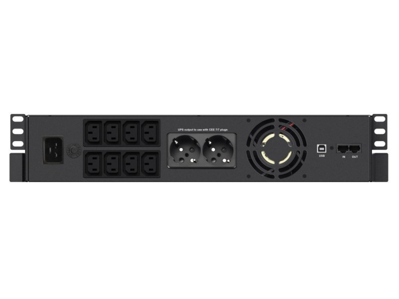 Infosec X4 3000 RM Plus uninterruptible power supply (UPS) Line-Interactive 3 kVA 1800 W 10 AC outlet(s) Infosec X4 3000 RM Plus uninterruptible power supply (UPS) Line-Interactive 3 kVA 1800 W 10 AC outlet(s)