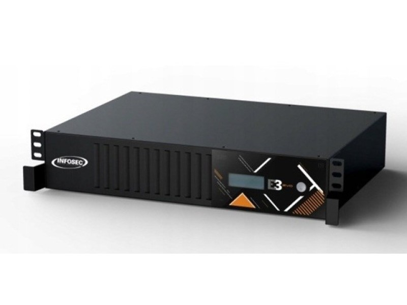 Infosec E3 Evo Uninterruptible Power Supply 2200 RT, 2200VA, 1230W, 6x C13
